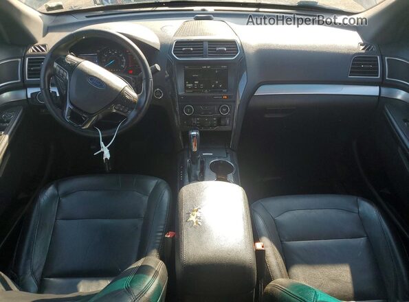 1FM5K8DH4GGA49620 2016 FORD EXPLORER Gray ხელსაწყოთა პანელის ხედი