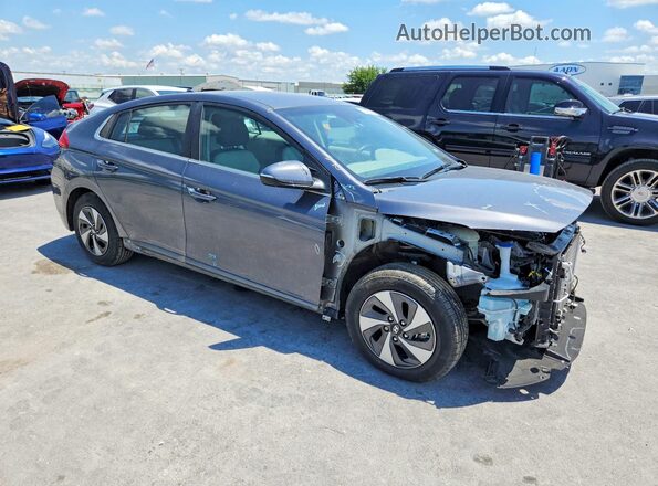 KMHC75LC0KU132338 2019 HYUNDAI IONIQ Charcoal Vista frontal