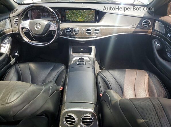 WDDUG8CB9GA262280 2016 MERCEDES-BENZ S-CLASS Черный Вид щитка приборов