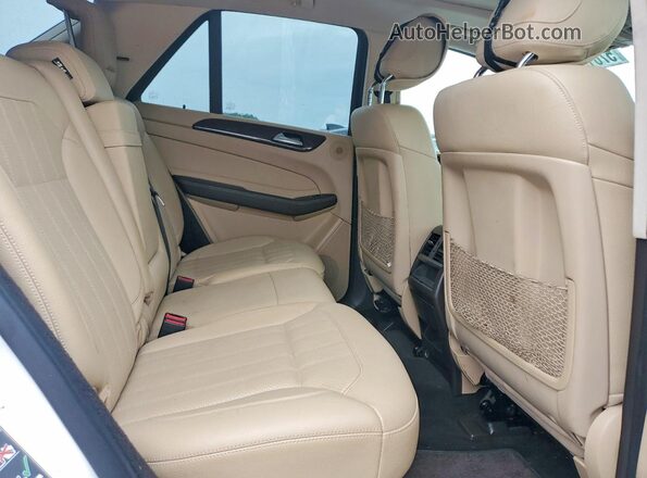 4JGDA5JB4HA815301 2017 MERCEDES-BENZ GLE White უკანა სალონის ხედი