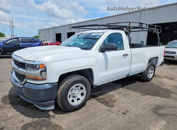 1GCNCNEH3GZ301599 2016 CHEVROLET SILVERADO White Tył lewy