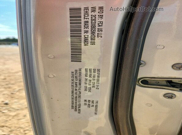 2C3CDXBG5NH208189 2022 DODGE CHARGER Серебряный 