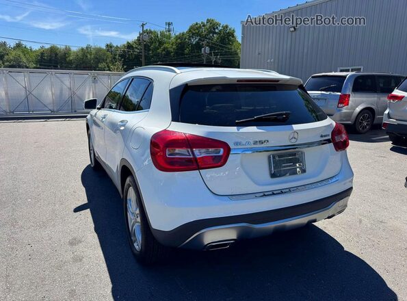 WDCTG4GB7JU000217 2018 MERCEDES-BENZ GLA-CLASS White Tył prawy