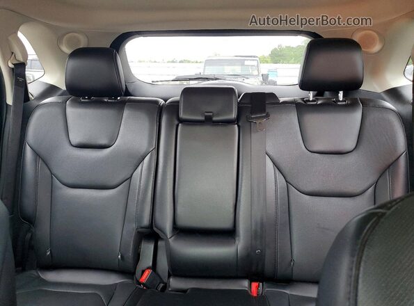 2FMPK4K92HBB18763 2017 FORD EDGE Black Vista interior trasera