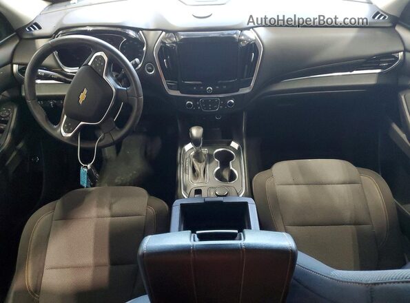 1GNEVGKW4MJ253251 2021 CHEVROLET TRAVERSE White Սարքավորումների վահանակի տեսք