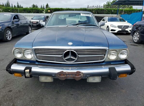 10702412019822 1978 MERCEDES-BENZ 450 Blue Widok z tyłu