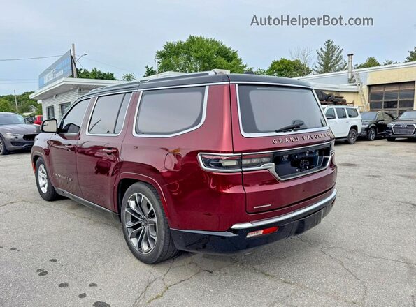 1C4SJVGJ2NS144713 2022 JEEP GRAND WAGO Burgundy 
