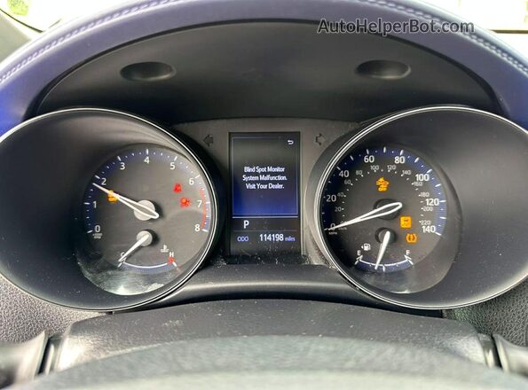 JTNKHMBX5L1078173 2020 TOYOTA C-HR Black Вид щитка приладів