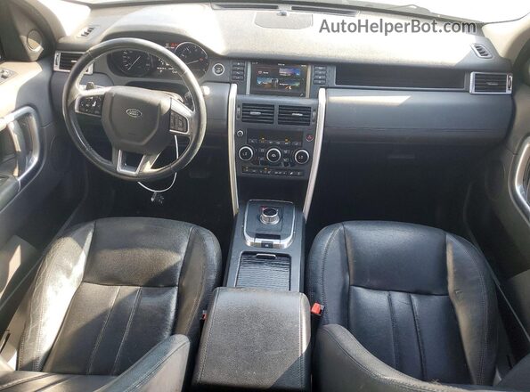 SALCR2BG3GH549740 2016 LAND ROVER DISCOVERY Gray Vista del cuadro de instrumentos