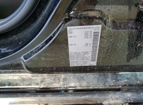 1N4BL4DW7TN312271 2026 NISSAN ALTIMA Black Vista interior de 360 grados