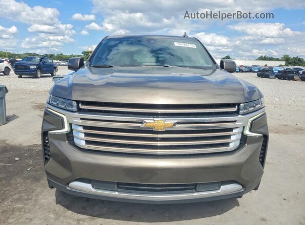 1GNSKTKL1MR147870 2021 CHEVROLET TAHOE Gray 