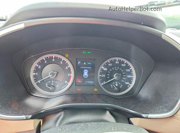 5NMS23AD0KH041818 2019 HYUNDAI SANTA White Widok tylnych siedzeń