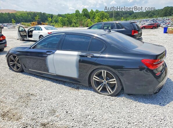 WBA7E2C52HG740376 2017 BMW 7 SERIES Black უკანა მარჯვენა