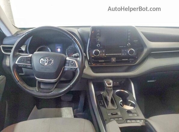 5TDBZRBH9NS577099 2022 TOYOTA HIGHLANDER Silver 