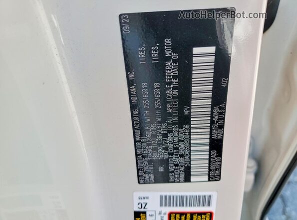 5TDACAB59RS004696 2024 TOYOTA ALL White 
