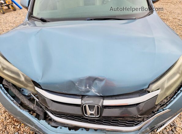 5J6RM4H76GL064020 2016 HONDA CR-V Blue Vista del compartimento del motor
