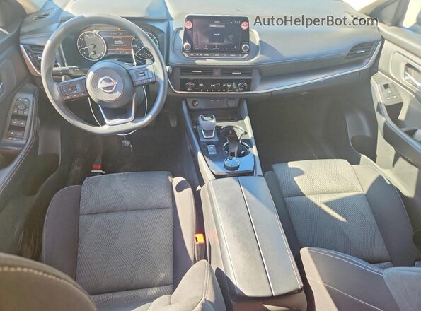 JN8BT3BB6RW183659 2024 NISSAN ROGUE Silver Widok zestawu wskaźników