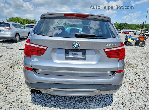 5UXWX9C35H0W69987 2017 BMW X3 Gray Widok wnętrza z przodu