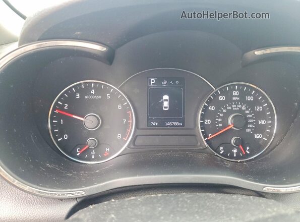 3KPFL4A77HE126556 2017 KIA FORTE Blue Вид задніх сидінь