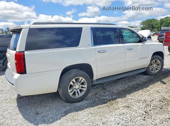 1GNSCHKCXKR178204 2019 CHEVROLET SUBURBAN White Delantero derecho