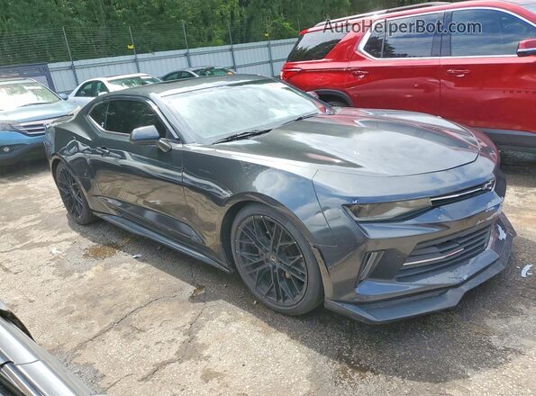 1G1FB1RS2J0119001 2018 CHEVROLET CAMARO Charcoal 