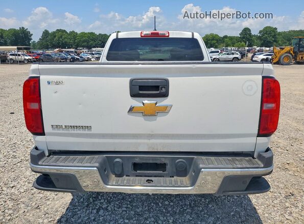1GCHSBEA1K1259586 2019 CHEVROLET COLORADO Белый Вид салона спереди