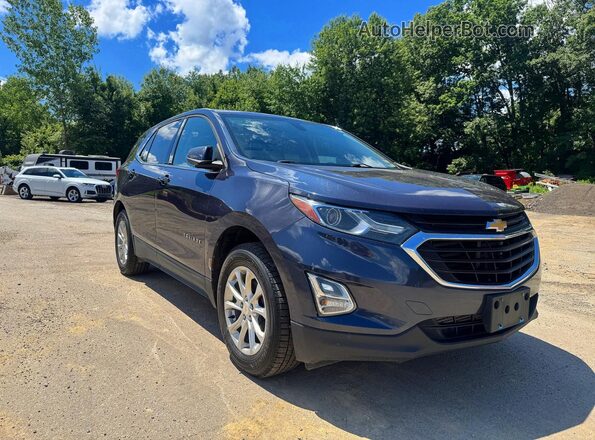 3GNAXUEV4KL254562 2019 CHEVROLET EQUINOX Blue Задня ліва чверть