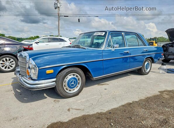 10801812097830 1972 MERCEDES-BENZ 280-CLASS Blue 