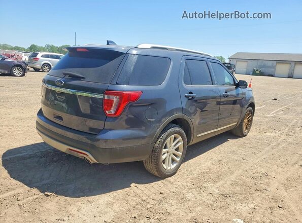 1FM5K7D81HGB56247 2017 FORD EXPLORER Серый 