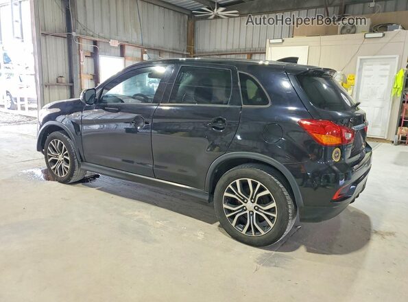 JA4AP3AW7JZ009709 2018 MITSUBISHI OUTLANDER Black Trasero derecho