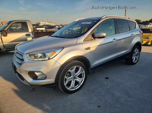 1FMCU9J95KUA82155 2019 FORD ESCAPE Silver Tył lewy