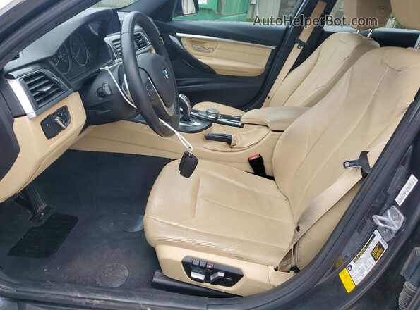 WBA8B9G37HNU54906 2017 BMW 3 SERIES Серый Вид панели приборов