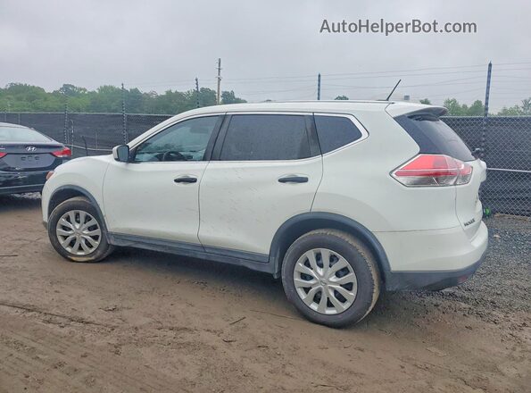 KNMAT2MT7GP680511 2016 NISSAN ROGUE White 