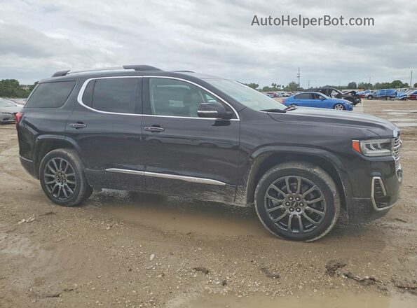 1GKKNPLS1NZ158757 2022 GMC ACADIA Черный Вид спереди