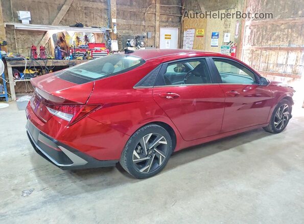 KMHLS4DG9SU926328 2025 HYUNDAI ELANTRA Red 