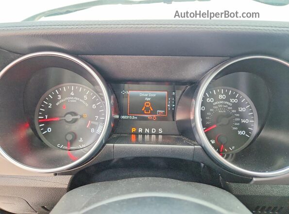 1FA6P8CF0P5309040 2023 FORD MUSTANG Белый Вид задних сидений