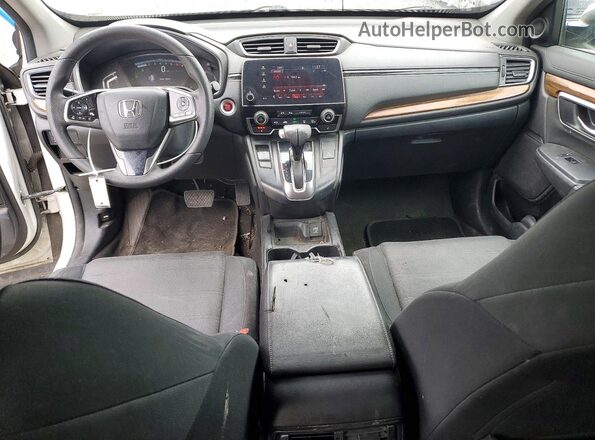 5J6RW2H59HL016414 2017 HONDA CR-V White Widok zestawu wskaźników