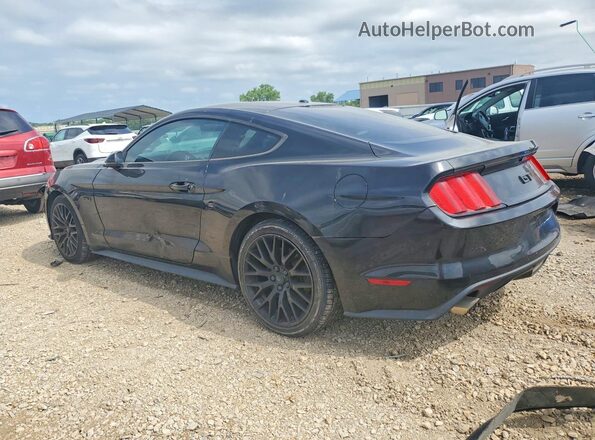 1FA6P8CF9G5237349 2016 FORD MUSTANG Черный Задняя правая четверть