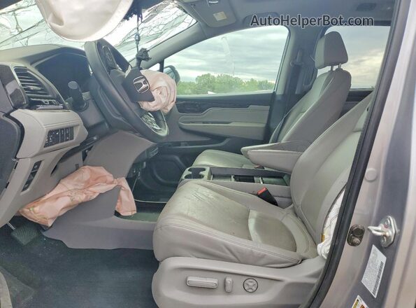 5FNRL6H87PB046027 2023 HONDA ODYSSEY Silver წინა პანელის ხედი