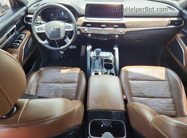 5XYP5DHC7LG044887 2020 KIA TELLURIDE Белый Вид щитка приборов