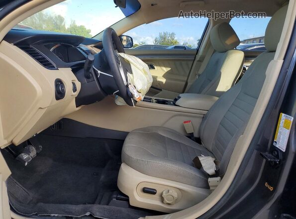 1FAHP2D86HG113468 2017 FORD TAURUS Gray Dashboard view