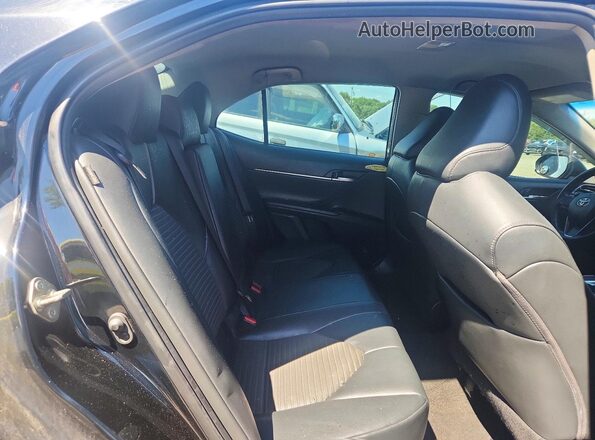 4T1B11HK2KU798414 2019 TOYOTA CAMRY Black Вид задньої частини салону