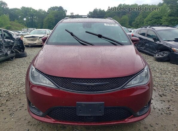 2C4RC1BG1LR251022 2020 CHRYSLER PACIFICA Red Հետևի տեսք