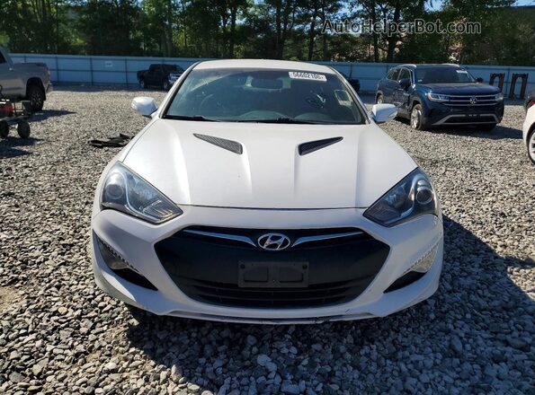 KMHHT6KJ9GU131963 2016 HYUNDAI GENESIS White Հետևի տեսք