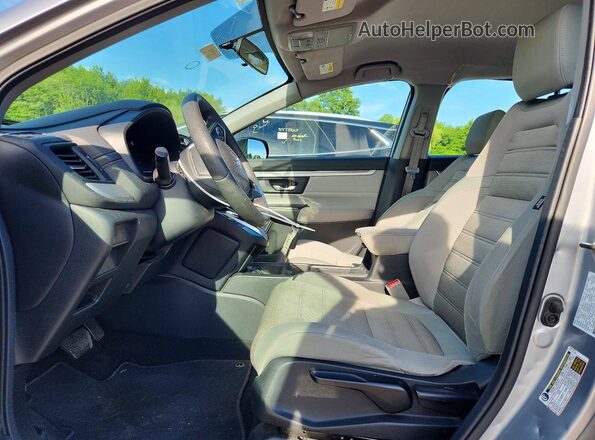 2HKRW6H3XJH201321 2018 HONDA CR-V Серебряный Вид панели приборов