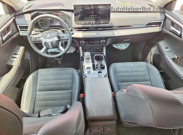 JA4J3VA84SZ021424 2025 MITSUBISHI OUTLANDER Red Вид щитка приладів