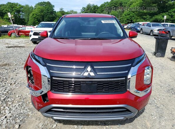 JA4J4VA84SZ038561 2025 MITSUBISHI OUTLANDER Red Вид ззаду