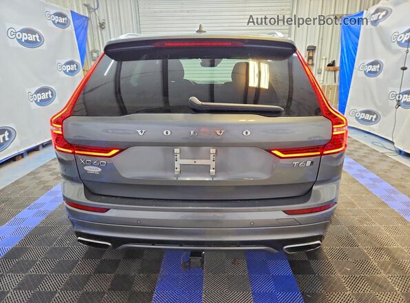 YV4A22RM6K1351487 2019 VOLVO XC60 Gray წინა სალონის ხედი
