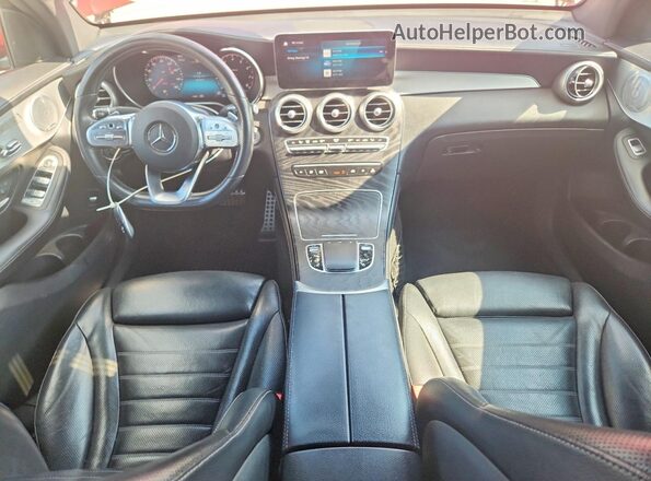 WDC0J8EB3LF672913 2020 MERCEDES-BENZ GLC-CLASS Red Widok zestawu wskaźników