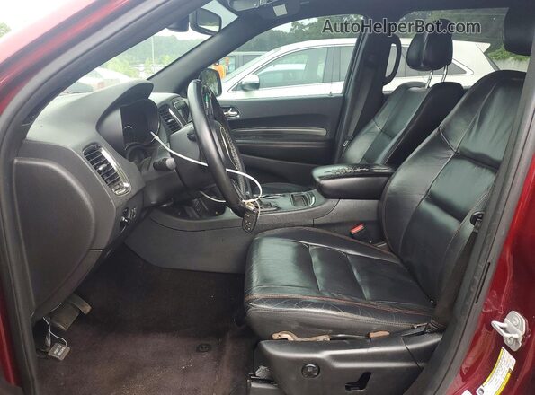 1C4RDJDG8JC416175 2018 DODGE DURANGO Бордовый Вид панели приборов